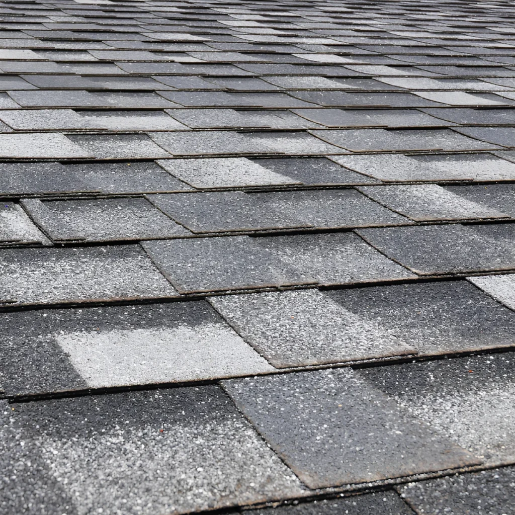 Image showing metal shingles used on a roof.